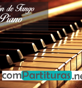 partituras de tango para Piano