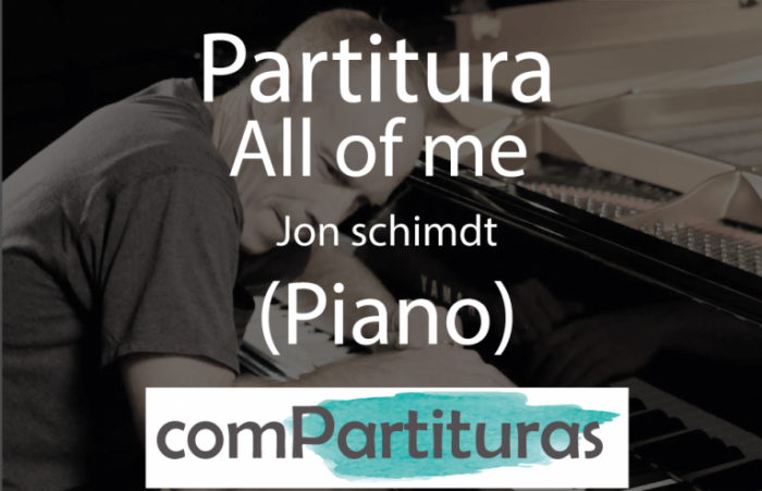Partitura All of me