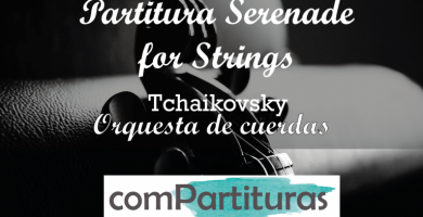 Partitura Serenade for strings