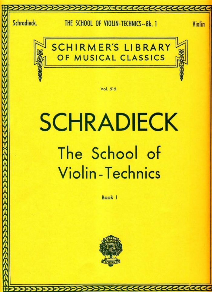 Schradieck School of Violin Technique, Books 1-3 - comPartituras